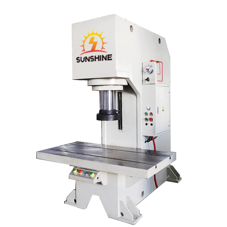 Y41 yhden pylvään hydraulinen puristin PLC: llä