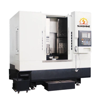 Kaksisarakkeinen CNC -sorvi